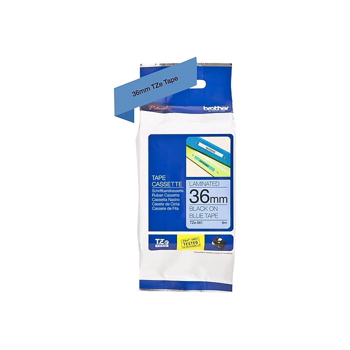 Brother TZE-561 Label Maker Tape, 1.42