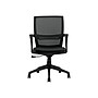 Offices To go Mesh Back Luxhide Conference Chair, Black (OTG13026B)~#|#~sp99820729_sc7