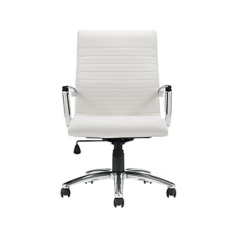 Offices to go Luxhide Executive Chair, White (OTG11730BL28)