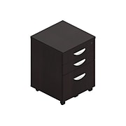 Offices to go Superior 3-Drawer Vertical File Cabinet, Locking, Letter/Legal, American Espresso, 22" (TDSL22BBFMAEL)