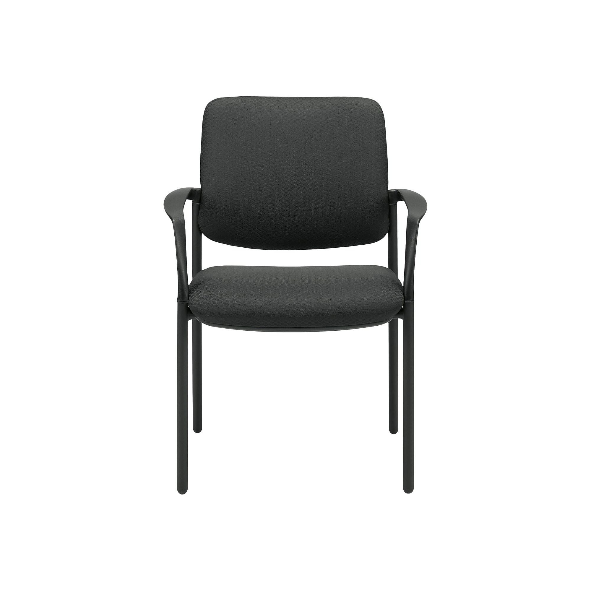 Offices To Go Mixed Materials Guest Chair, Black (OTG3918) Sansujyuku sansujyuku.com