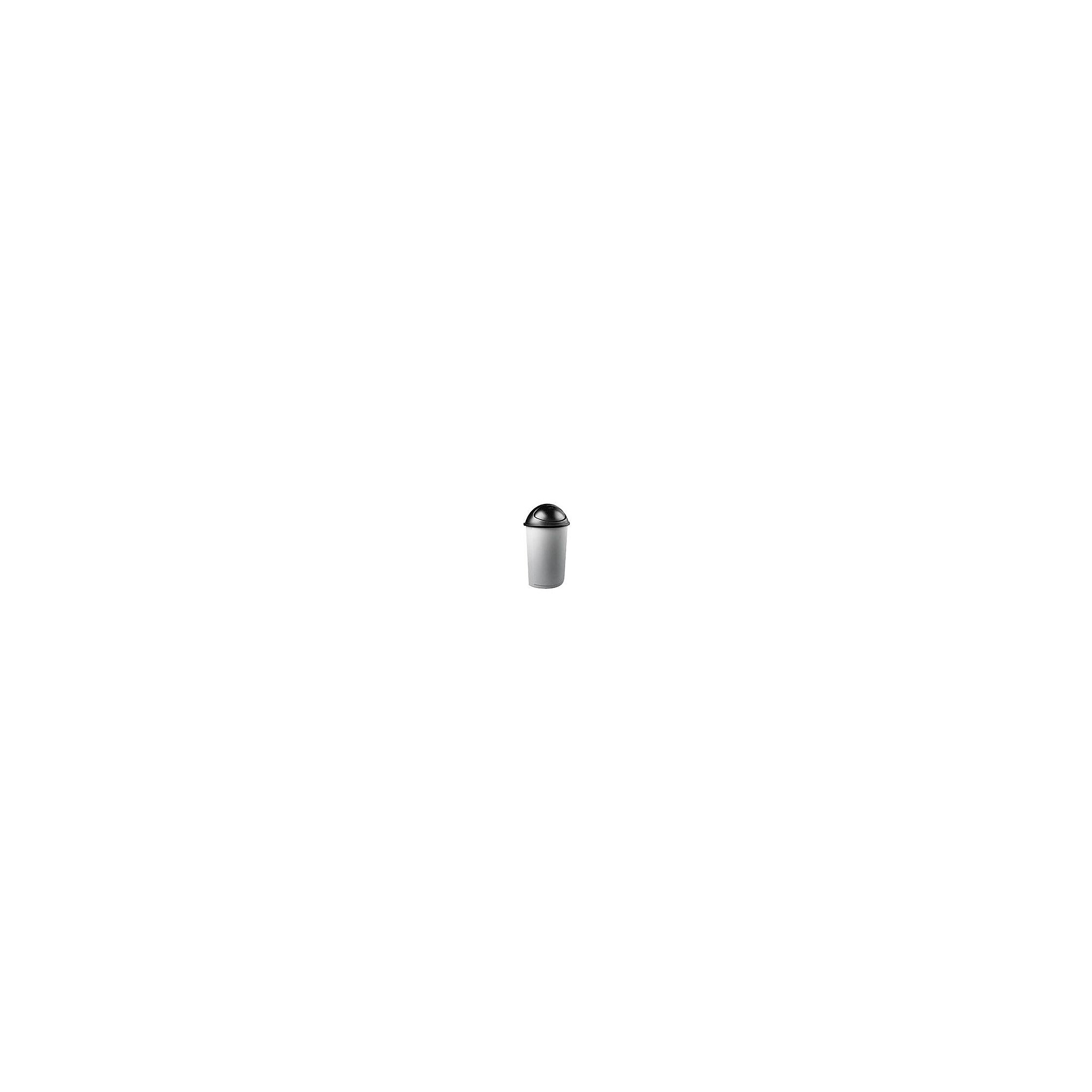 Rubbermaid Untouchable Waste Container, Half-Round, Plastic, 21 gallon, Beige, 28″H x 21″W x 11″D Sansujyuku sansujyuku.com
