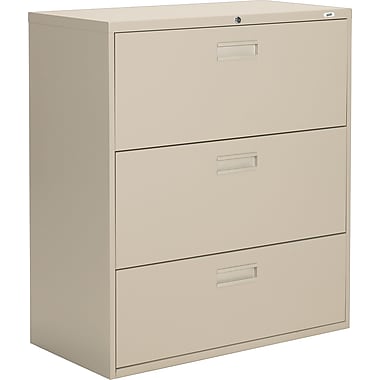 staples® lateral file cabinets, 3-drawer | staples